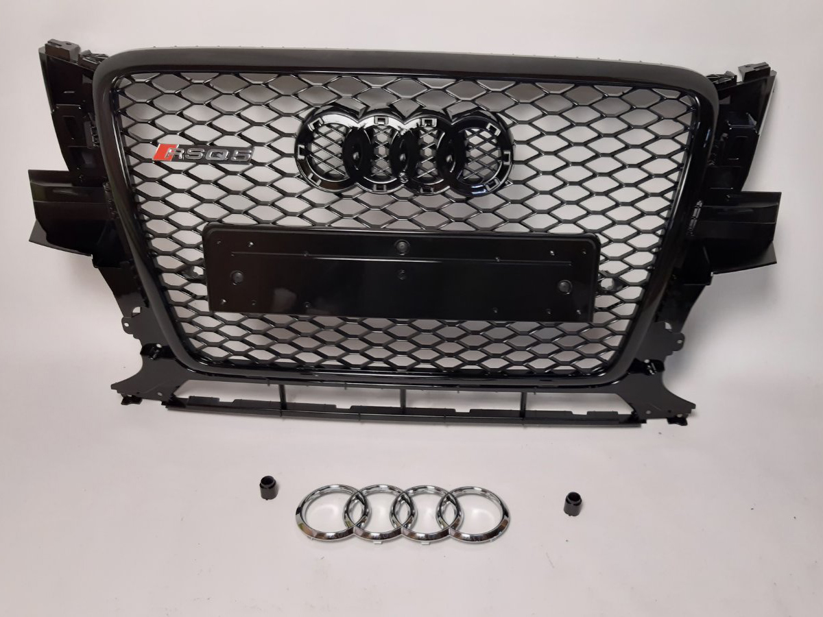 Audi Q5 Pre-Facelift 8R 2008-2011 Front Grill, Honeycomb Grill, RSQ5 Black Style